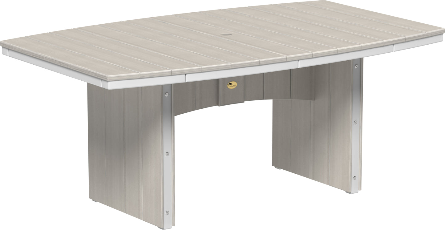 Urban Dining Table (4' x 6' Oval) Birch & White / Dining Height
