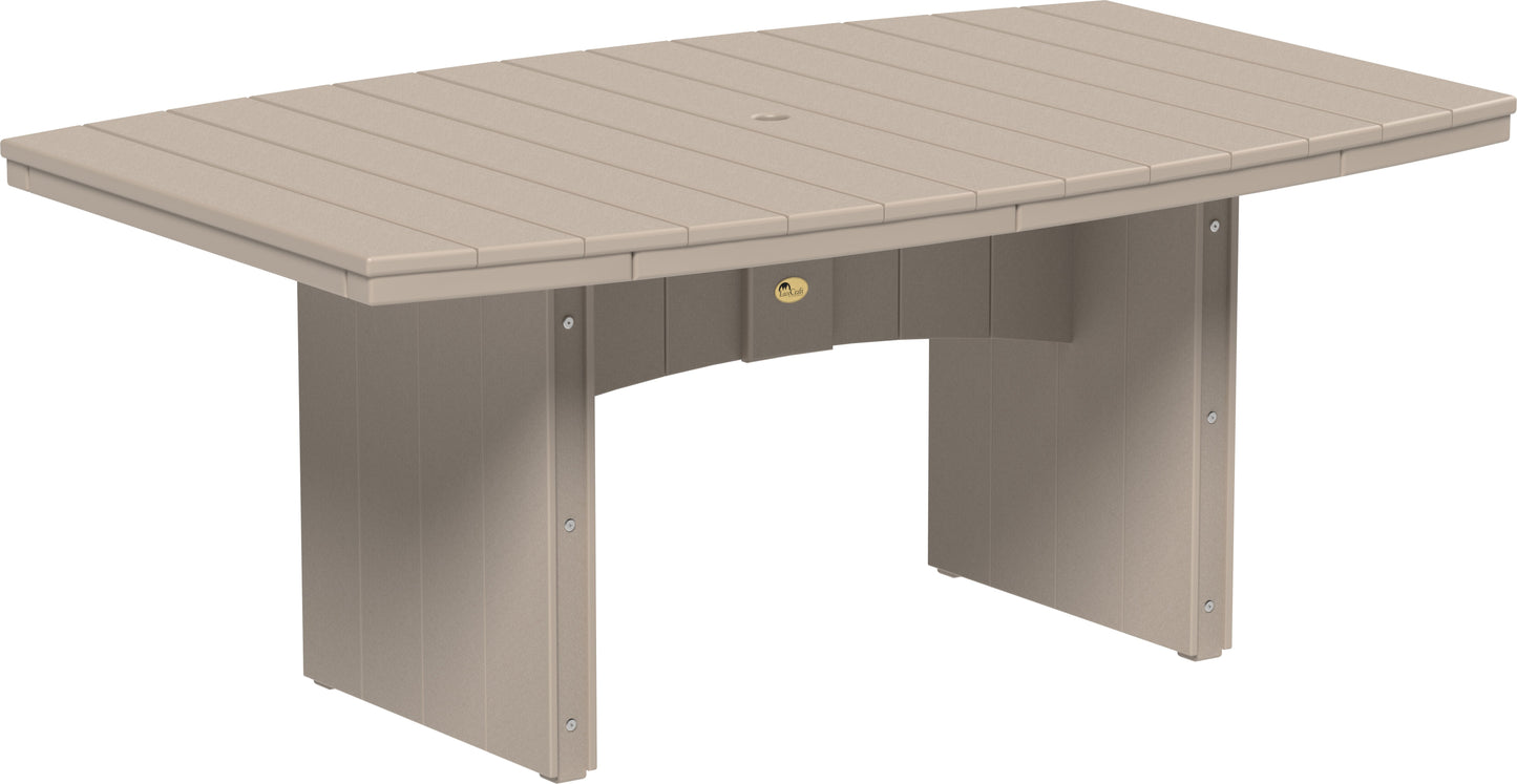 Urban Dining Table (4' x 6' Oval) Weatherwood / Dining Height