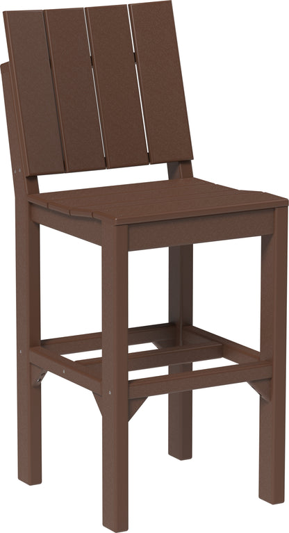 Urban Side Chair Chestnut Brown / Bar Height