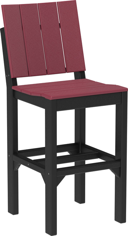 Urban Side Chair Cherrywood & Black / Bar Height