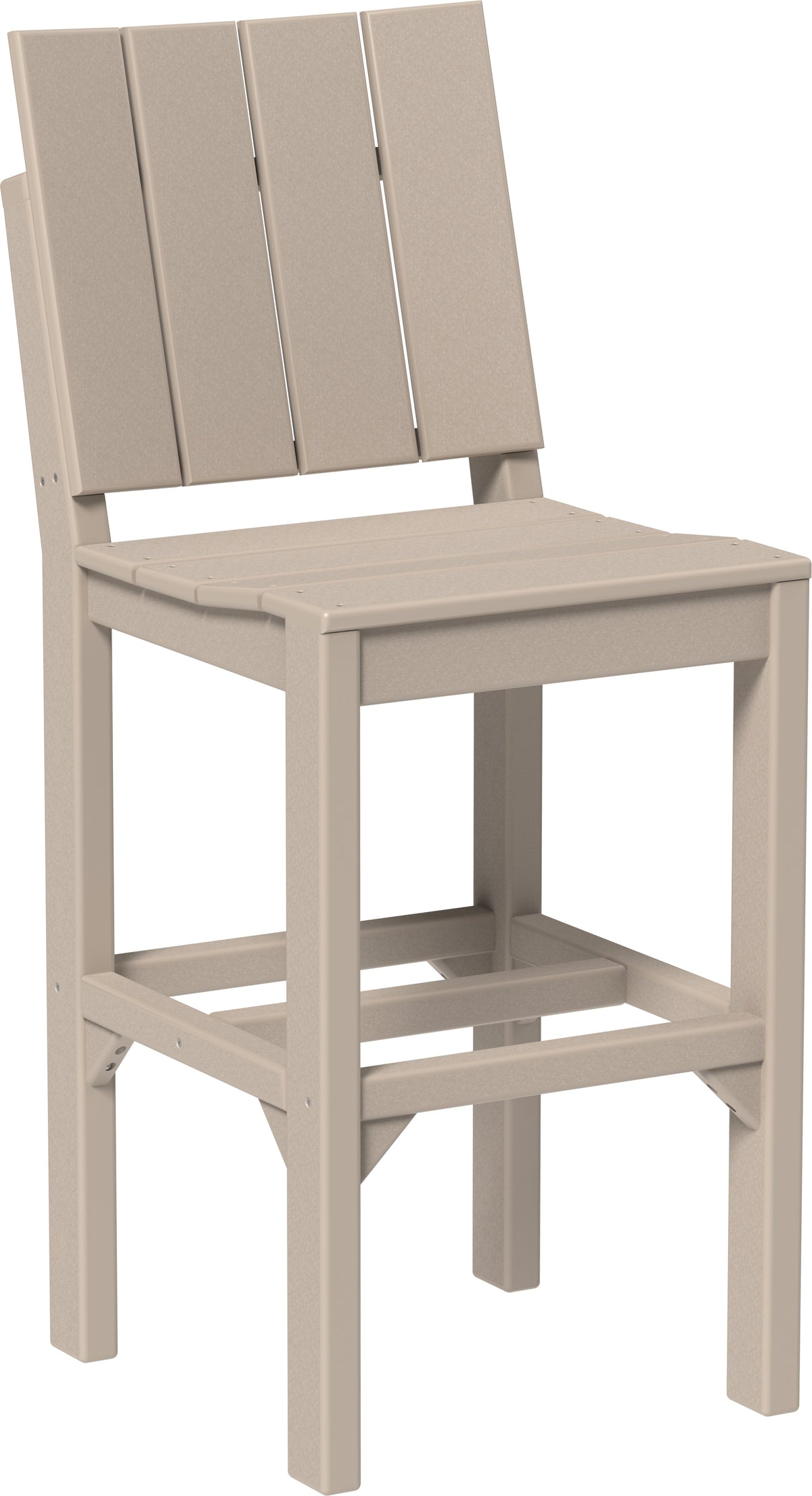 Urban Side Chair Weatherwood / Bar Height