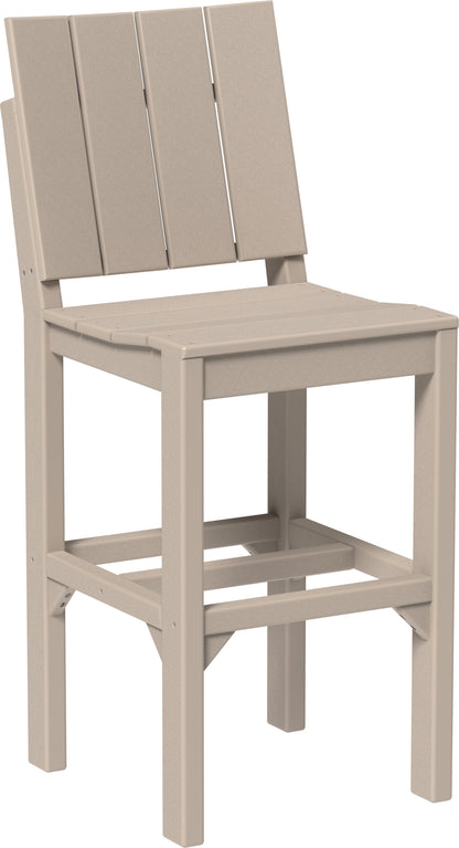 Urban Side Chair Weatherwood / Bar Height