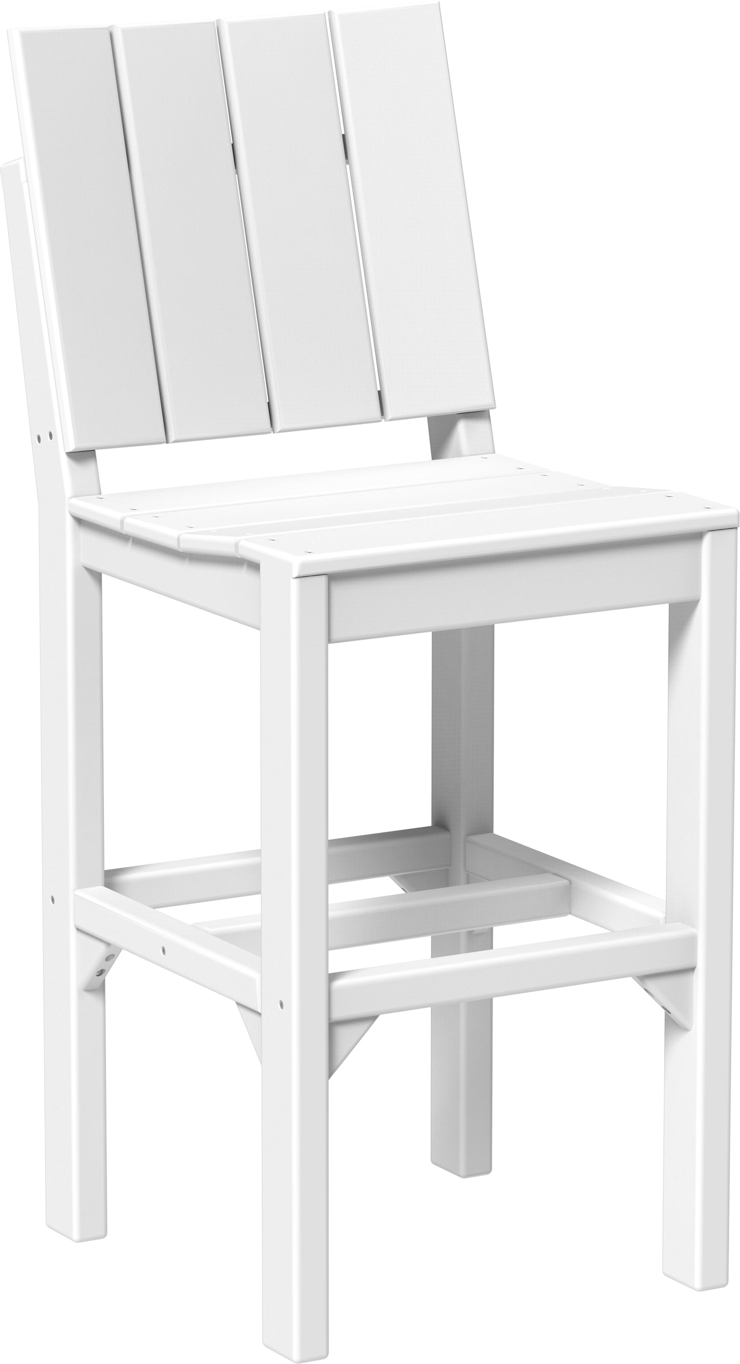 Urban Side Chair White / Bar Height