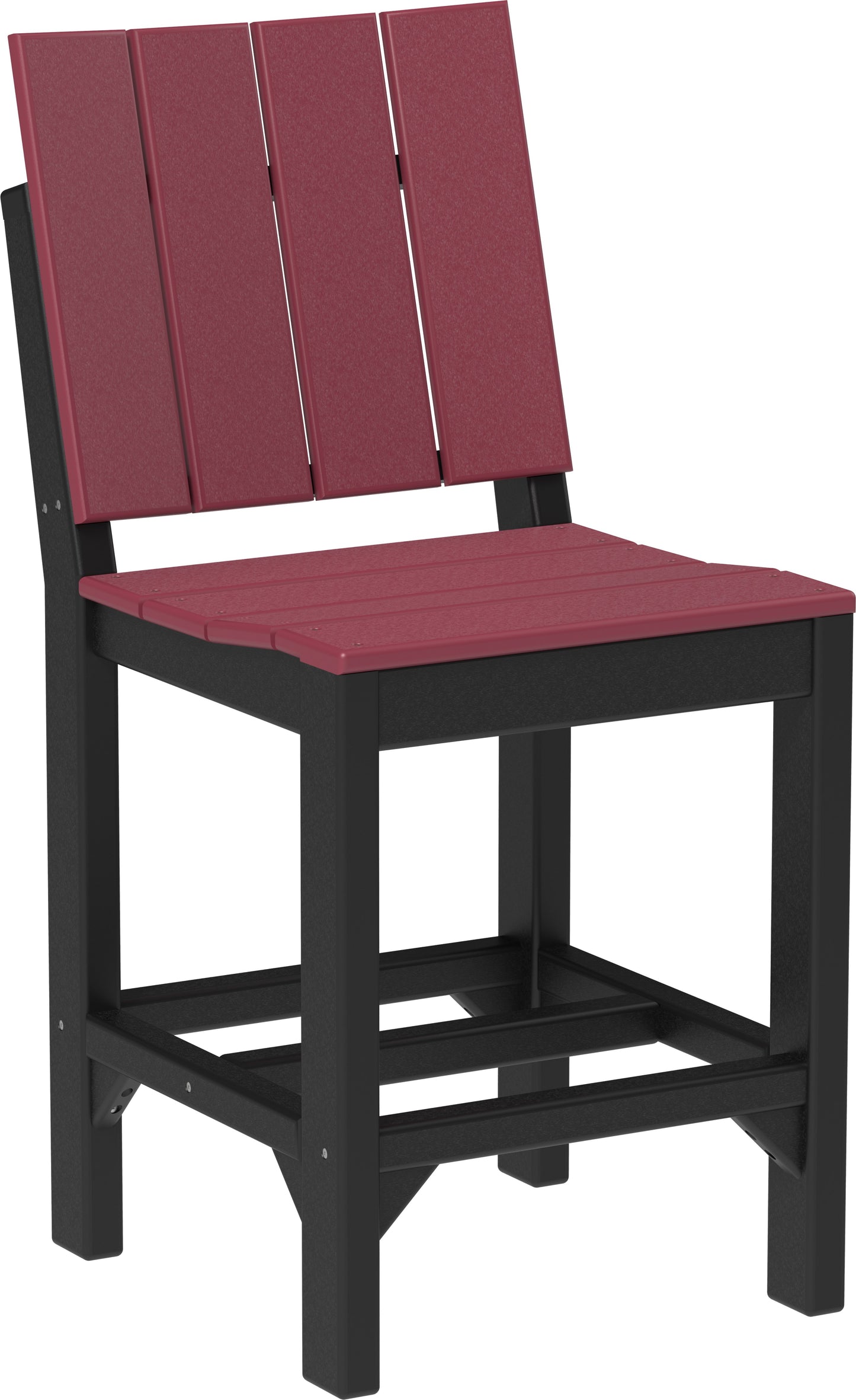 Urban Side Chair Cherrywood & Black / Counter Height
