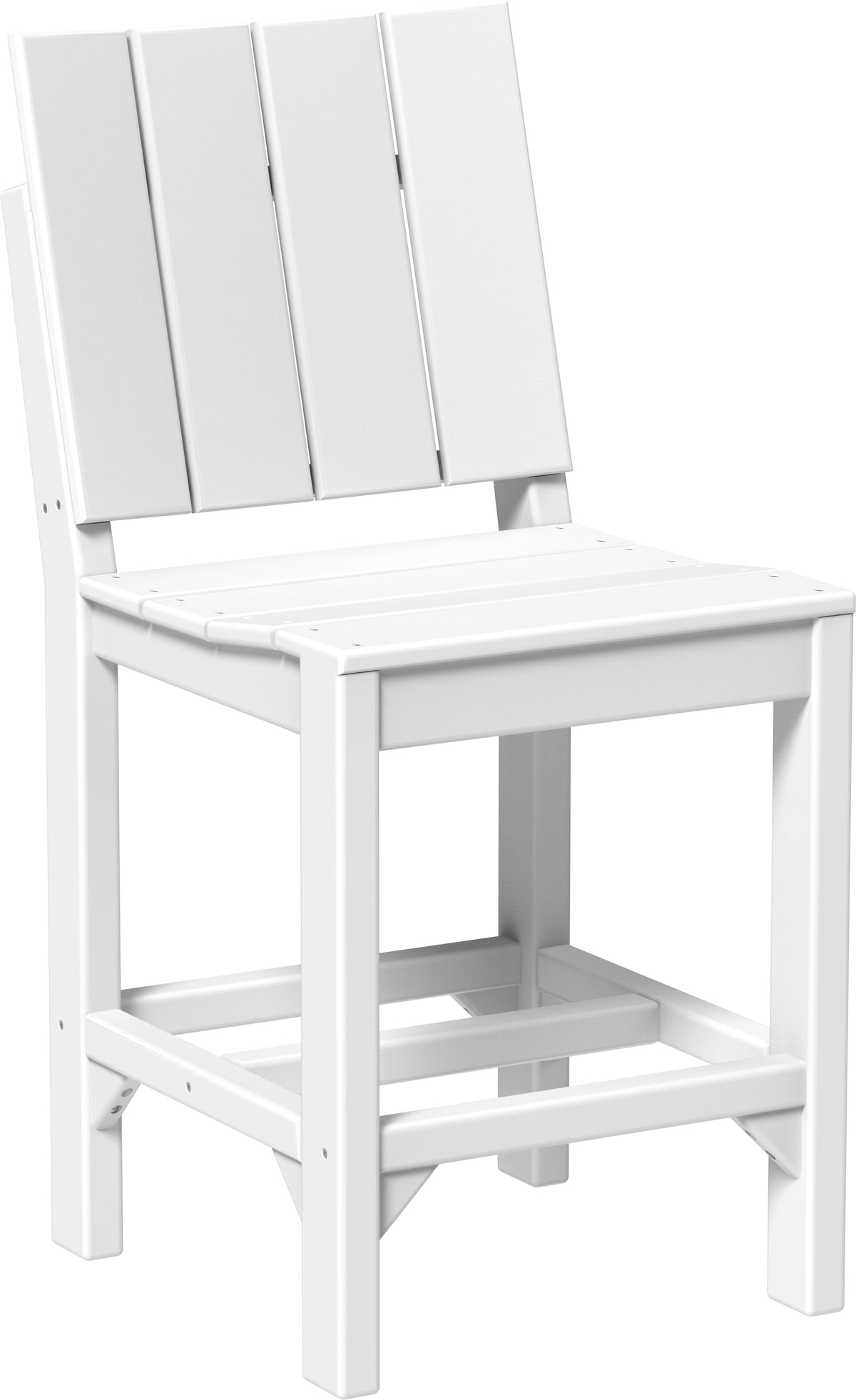 Urban Side Chair White / Counter Height