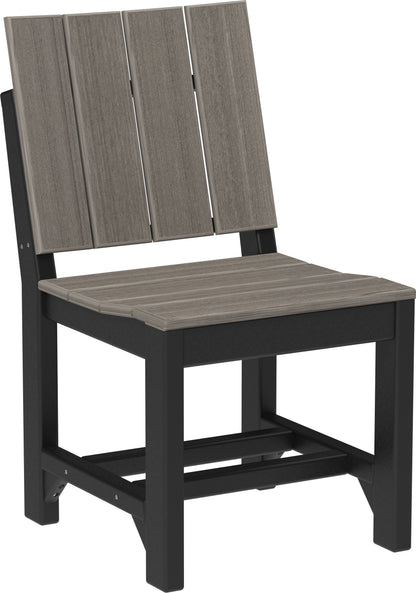 Urban Side Chair Coastal Gray & Black / Dining Height