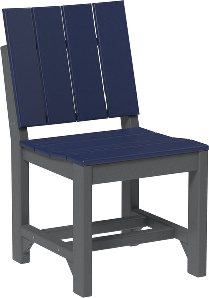 Urban Side Chair Patriot Blue & Slate / Dining Height