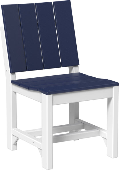 Urban Side Chair Patriot Blue & White / Dining Height