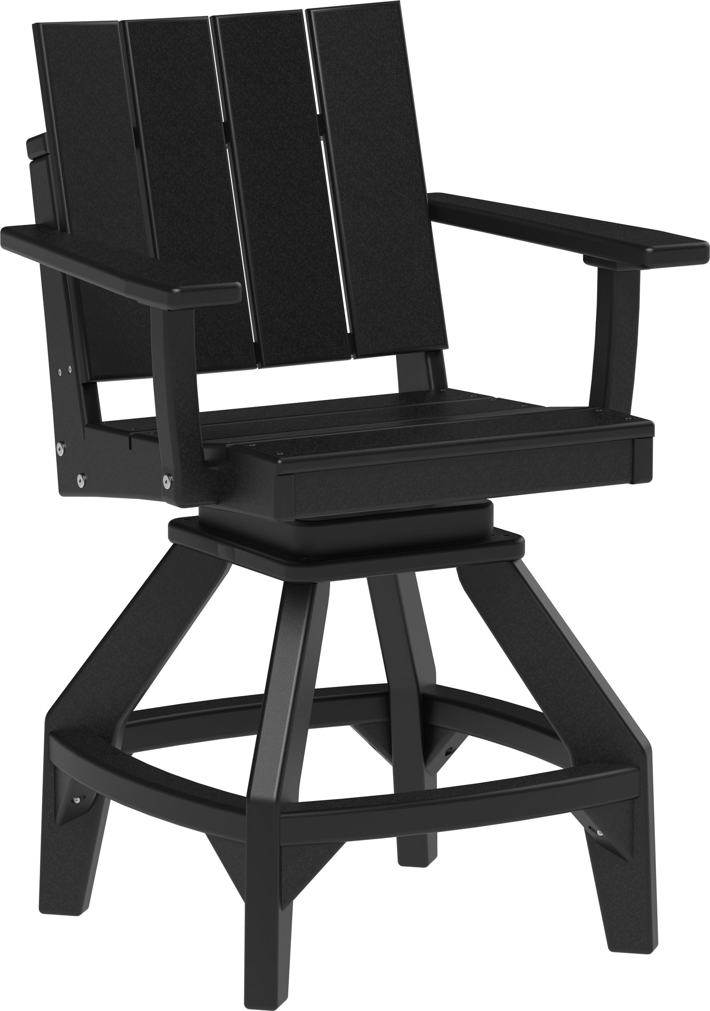 Urban Swivel Chair Black / Counter Height