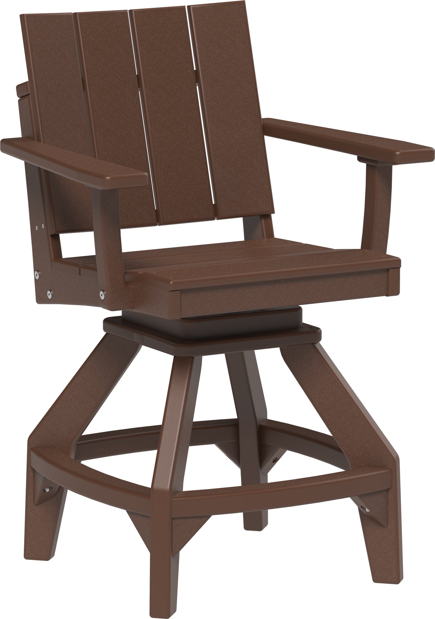 Urban Swivel Chair Chestnut Brown / Counter Height