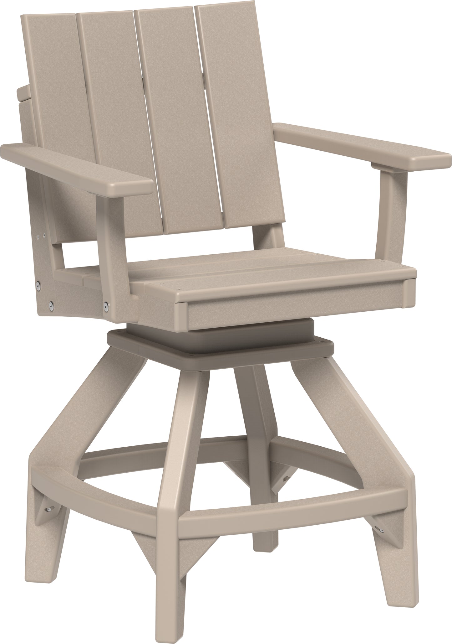 Urban Swivel Chair Weatherwood / Counter Height