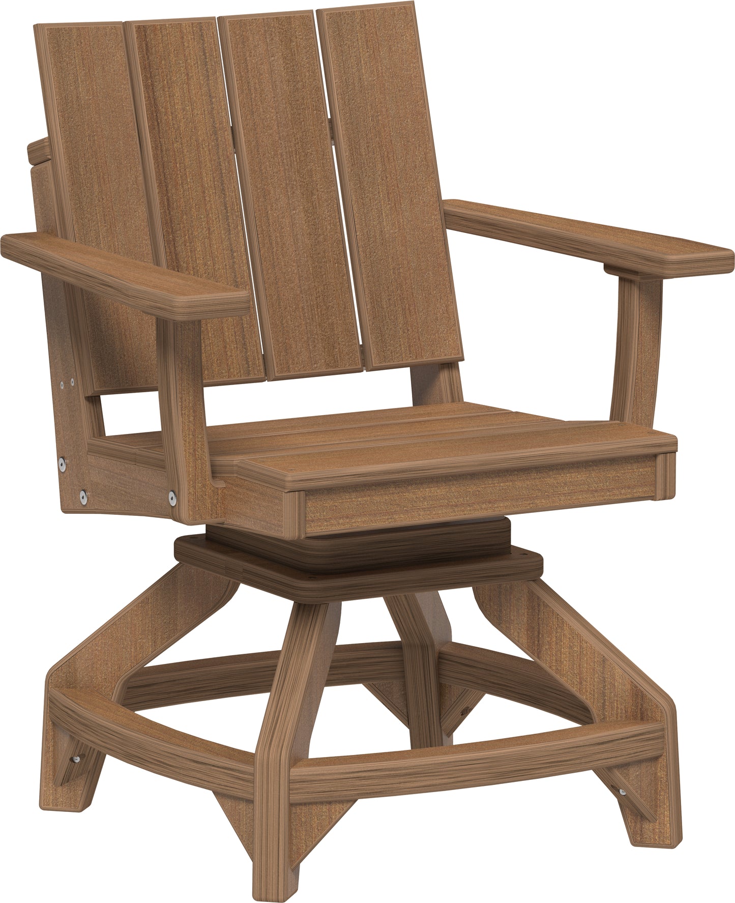 Urban Swivel Chair Antique Mahogany / Dining Height