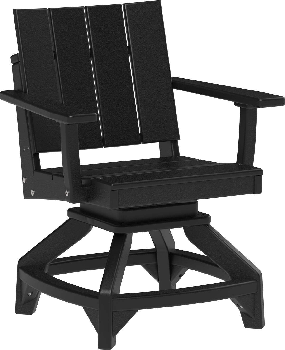 Urban Swivel Chair Black / Dining Height