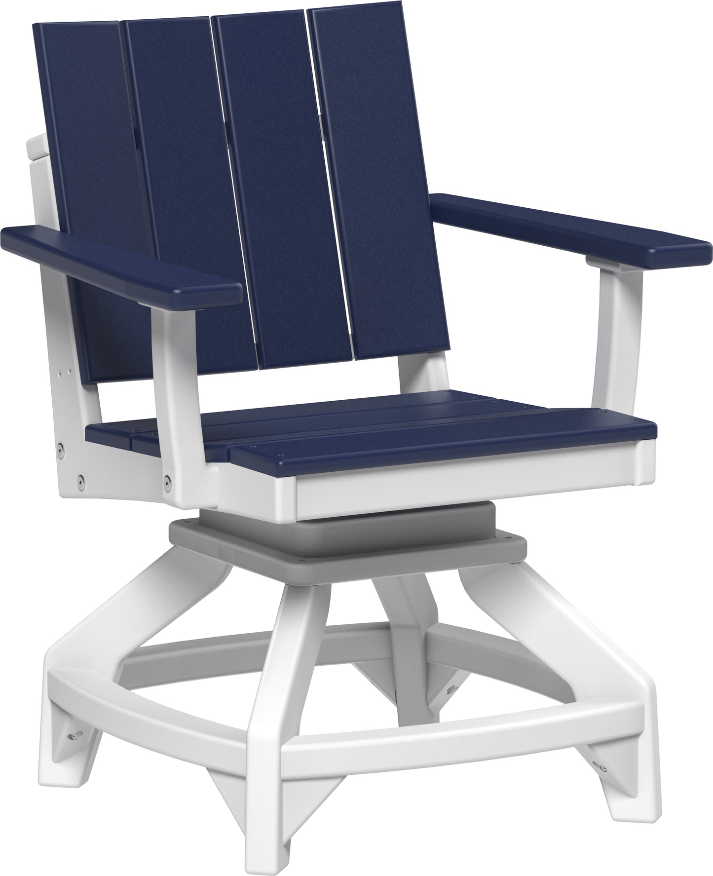 Urban Swivel Chair Patriot Blue & White / Dining Height