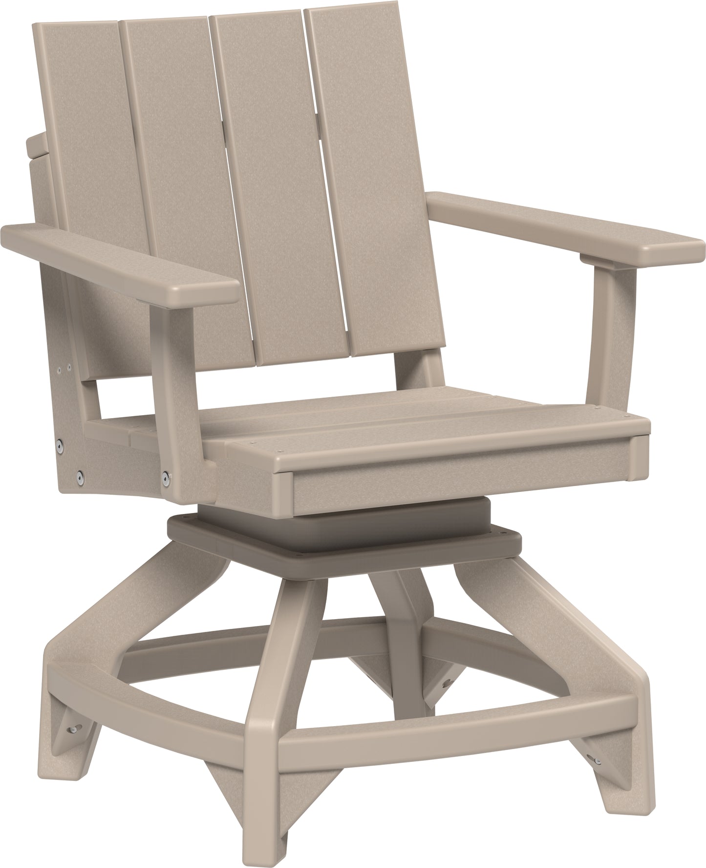 Urban Swivel Chair Weatherwood / Dining Height