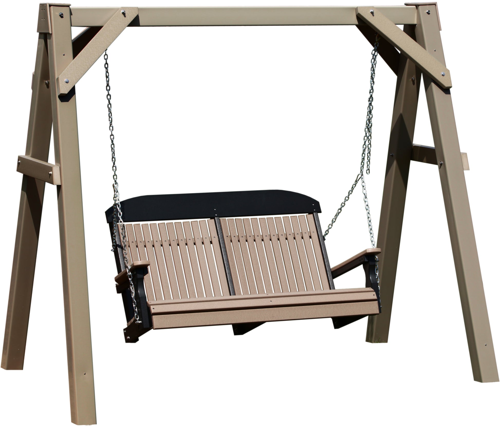 Vinyl A-Frame Swing Stand Clay