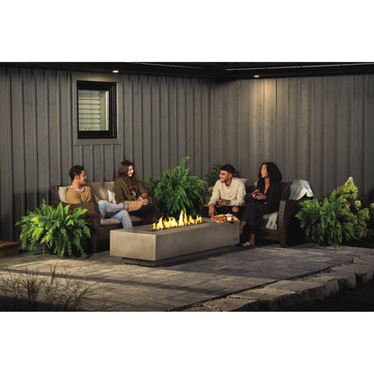 Patio Elegance Fire Table - 72-Inch Nexus