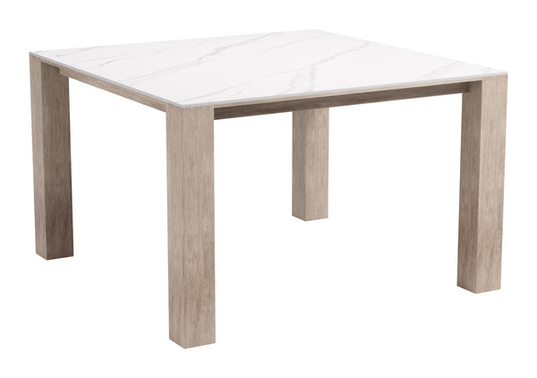 Leilani Square Dining Table (48") White
