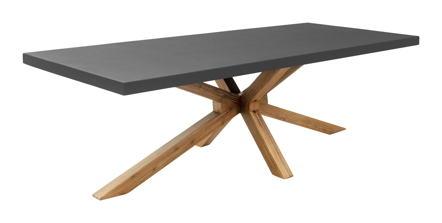 Suan Rectangular Dining Table Gray