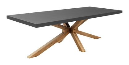 Suan Rectangular Dining Table Gray