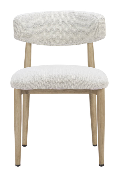 Bege Dining Chair White