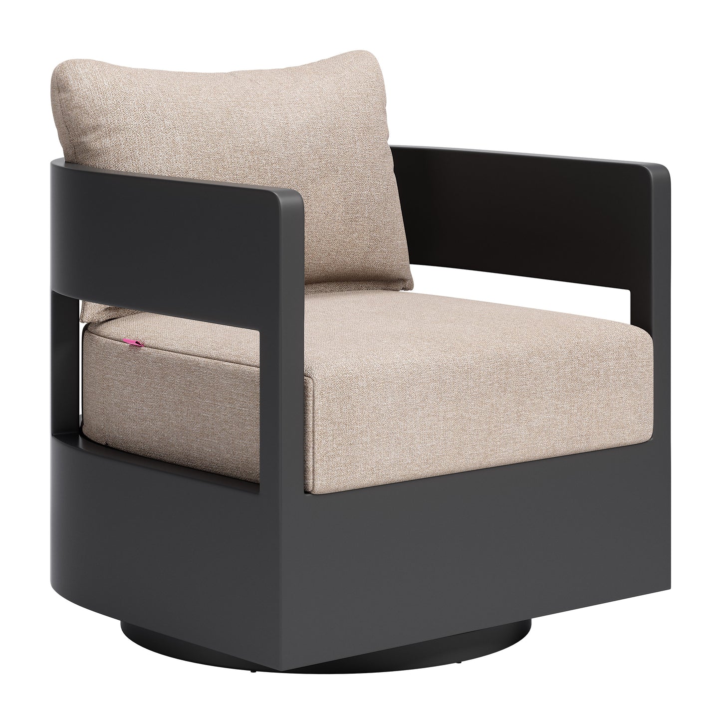 Foret Swivel Chair Black