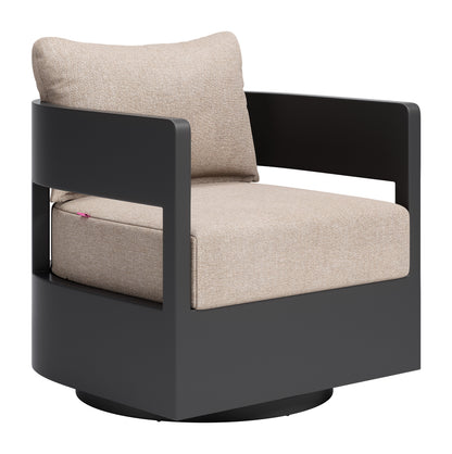 Foret Swivel Chair Black