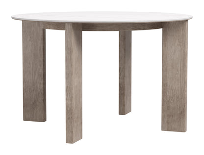 Oceanveil Round Dining Table White