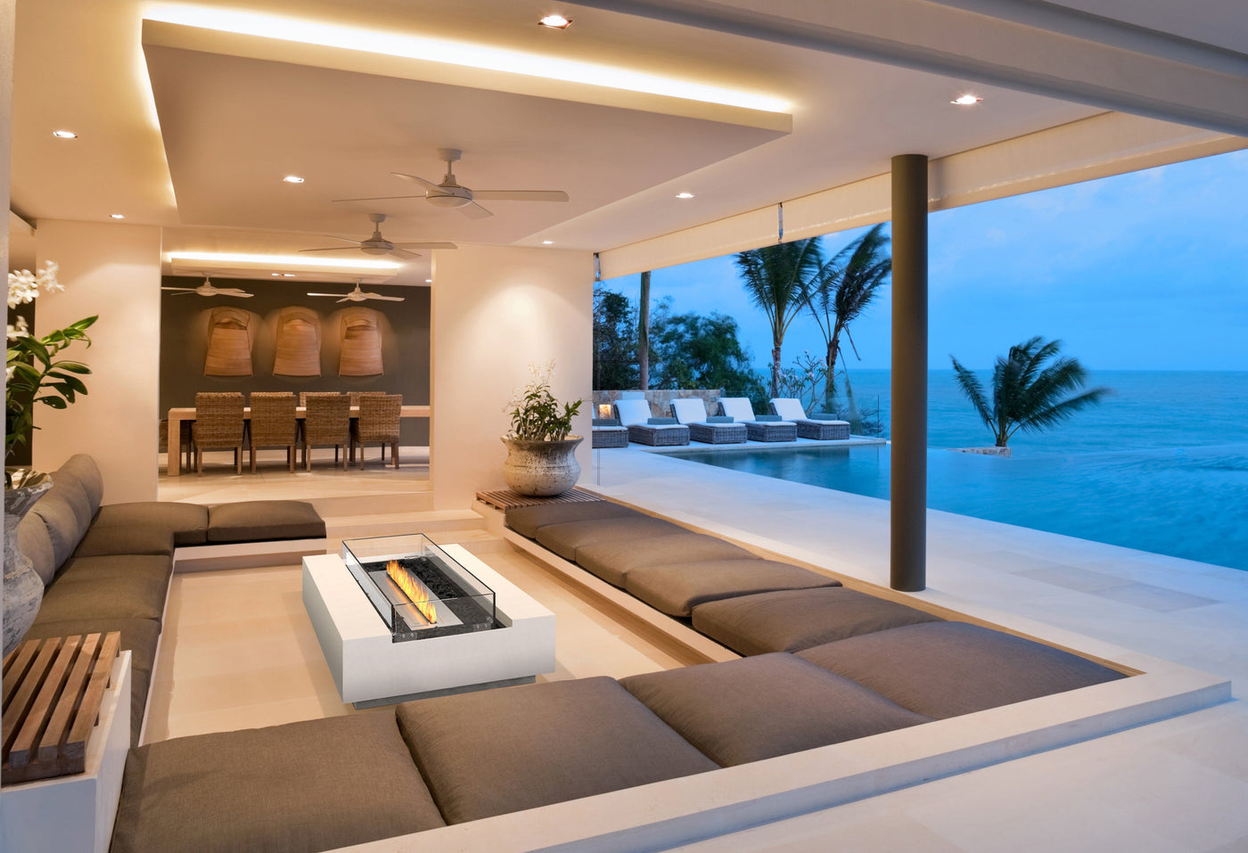 Cosmo 50 Fire Table w/ Ethanol Burner