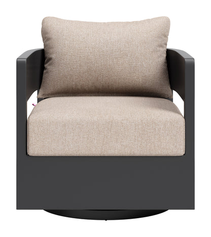 Foret Swivel Chair Black