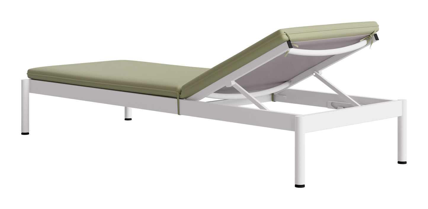 Lychee Chaise Lounge Green