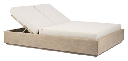 Varadero Beach Double Chaise Gray