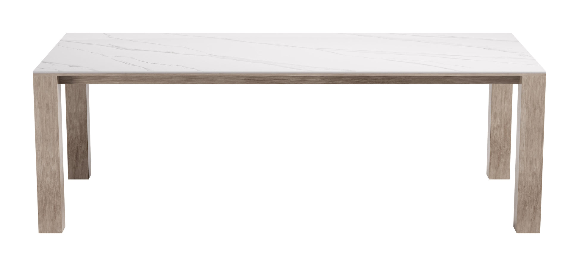 Leilani Rectangular Dining Table White