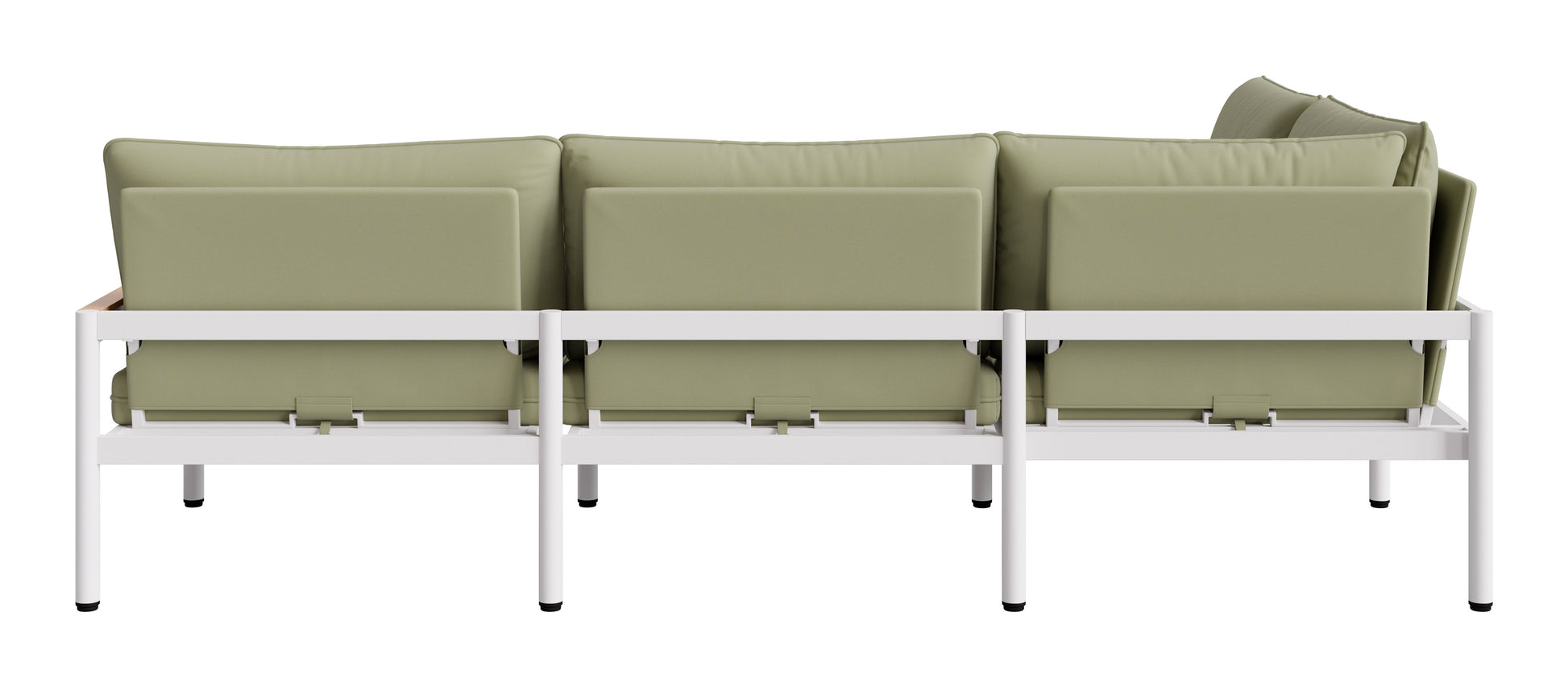 Lychee Modular Sectional Green