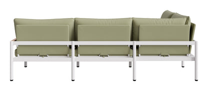 Lychee Modular Sectional Green