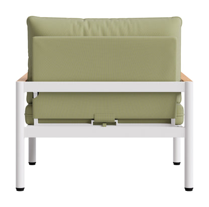Lychee Armchair Green