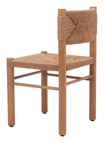 Iska Dining Chair (Set of 2) - Natural