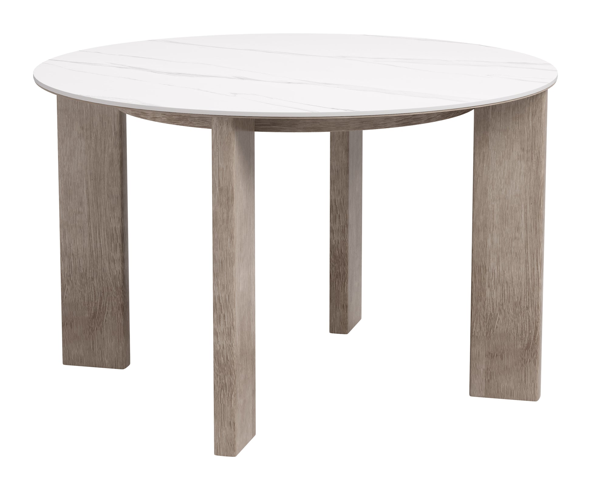 Oceanveil Round Dining Table White