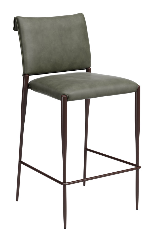 Freesia Barstool (Set of 2) Olive Green