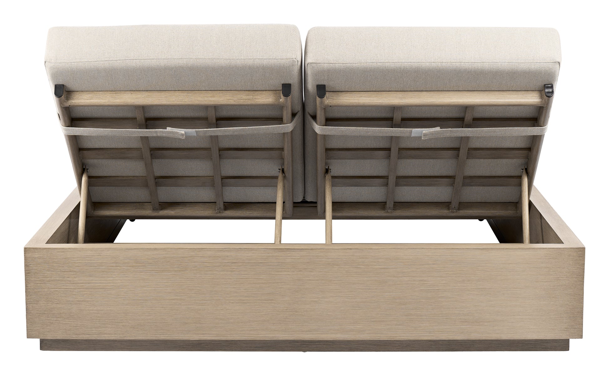 Varadero Beach Double Chaise Gray