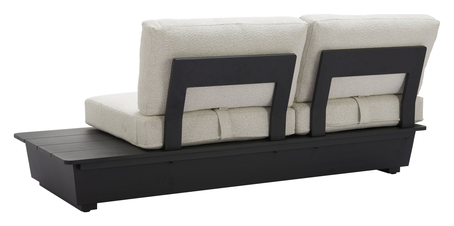 Tien RHF Loveseat Beige
