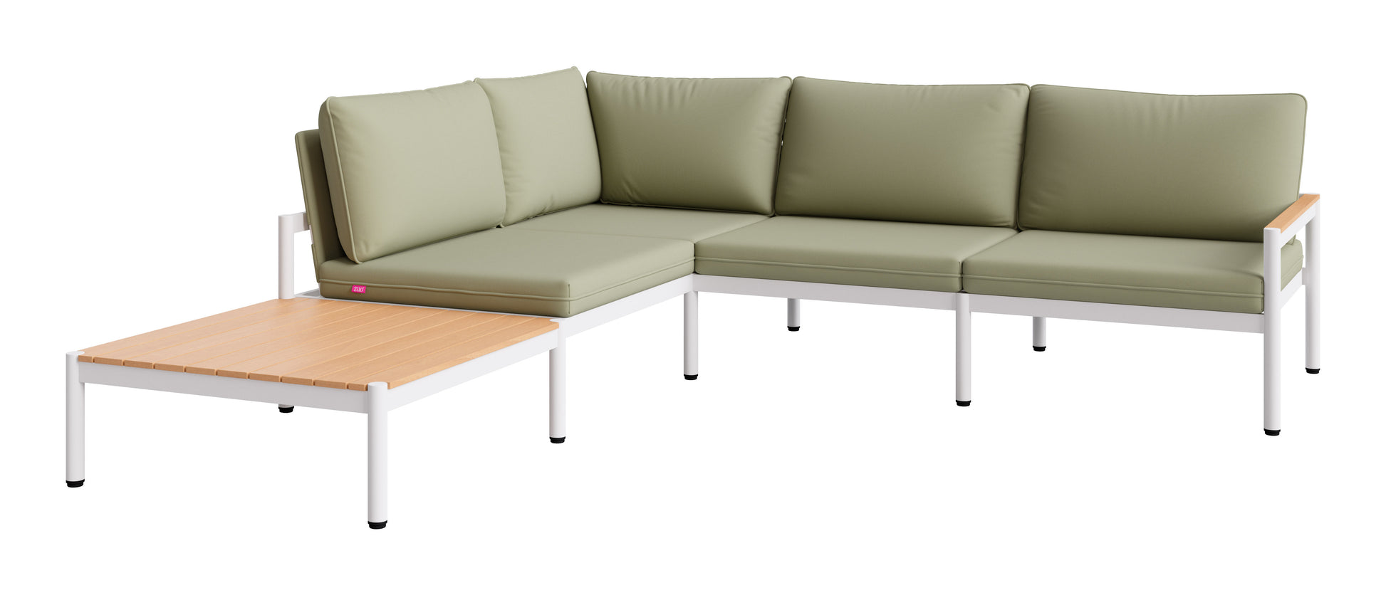 Lychee Modular Sectional Green