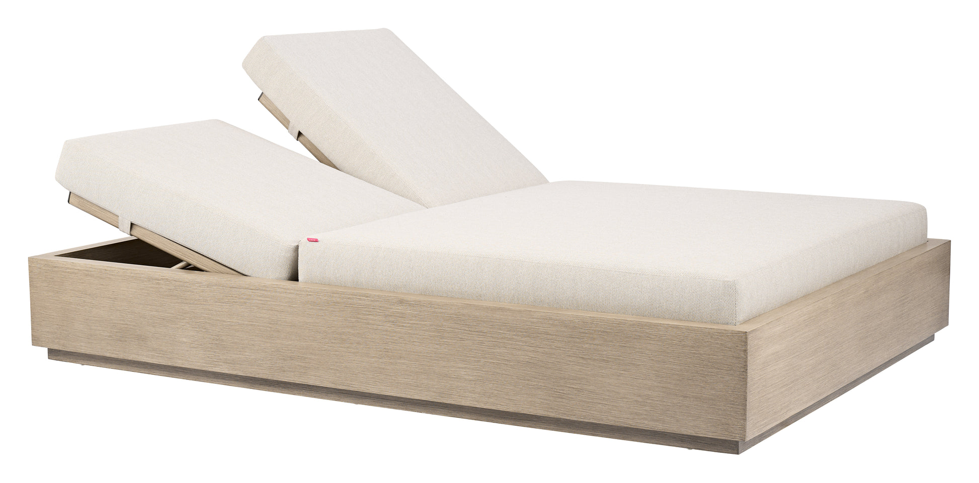 Varadero Beach Double Chaise Gray