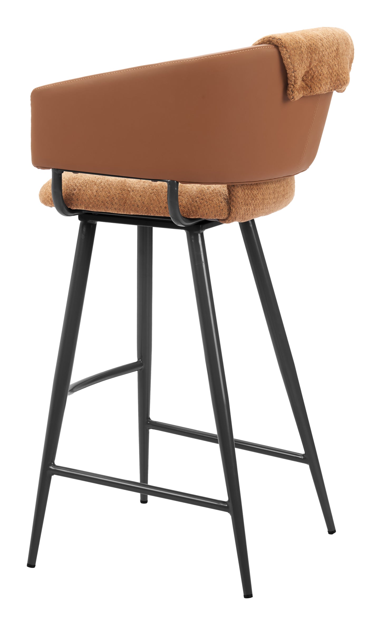 Juno Barstool (Set of 2) Brown