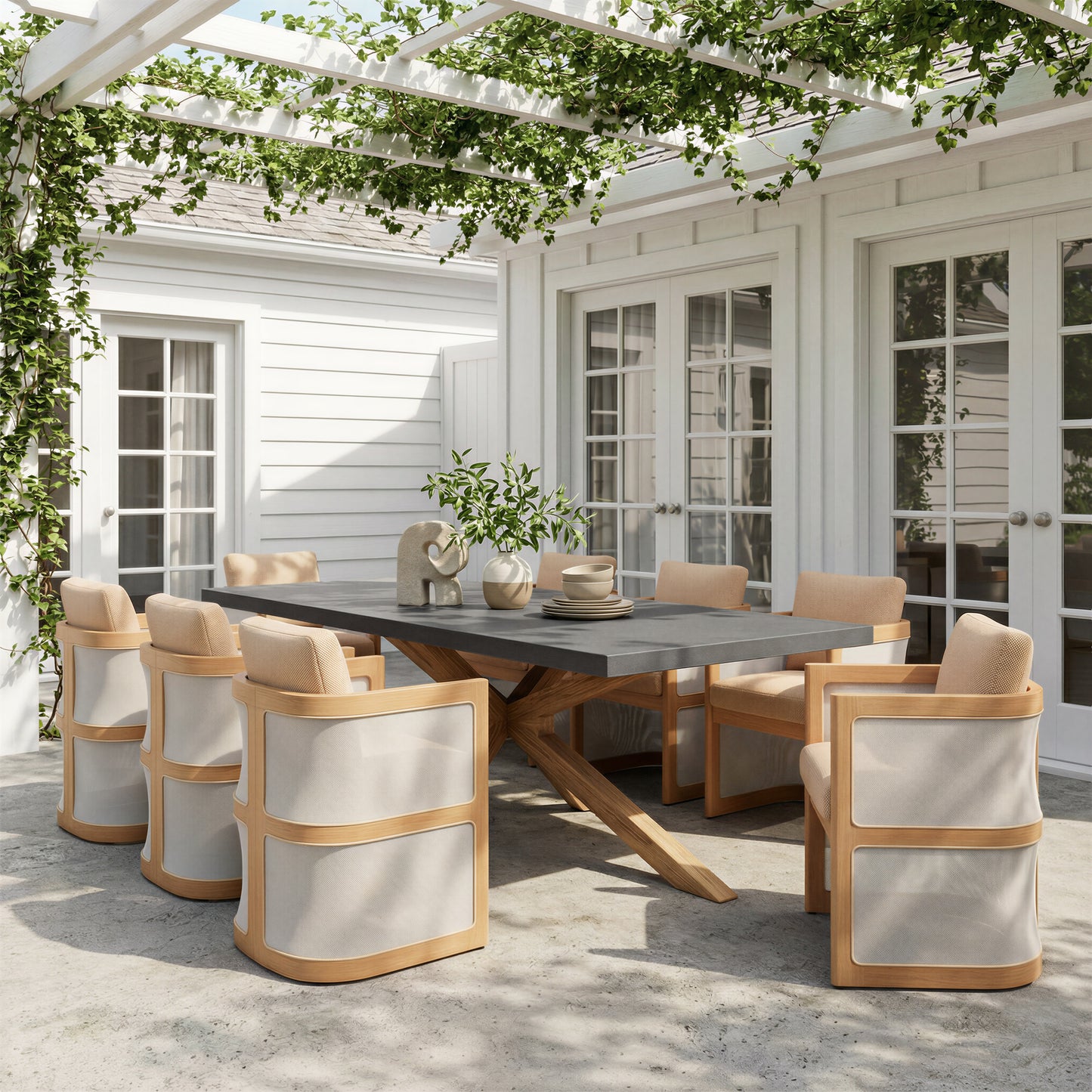 Nue Dining Chair Brown
