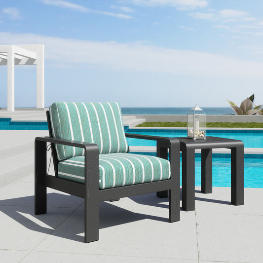 Rolig Armchair Green