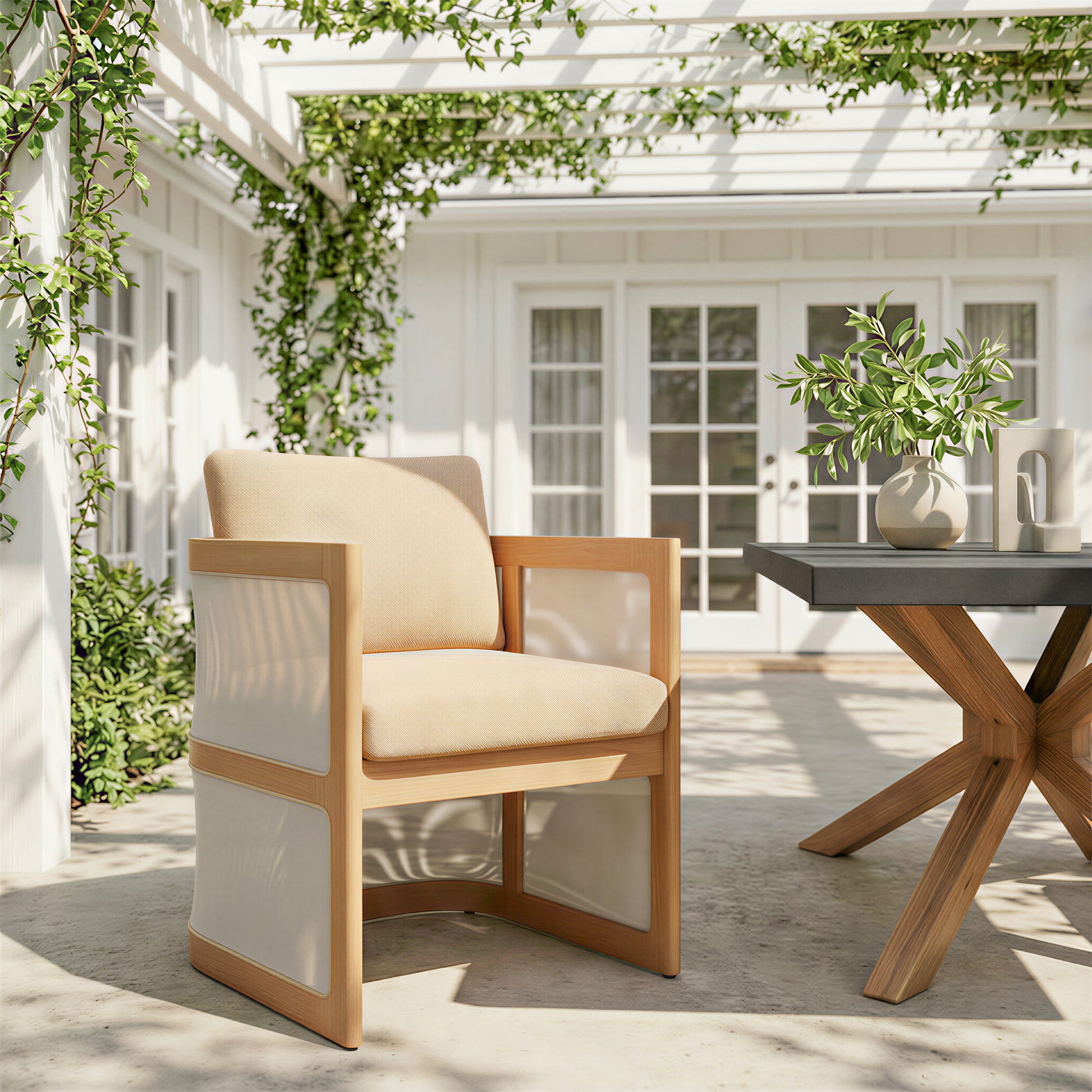 Nue Dining Chair Brown