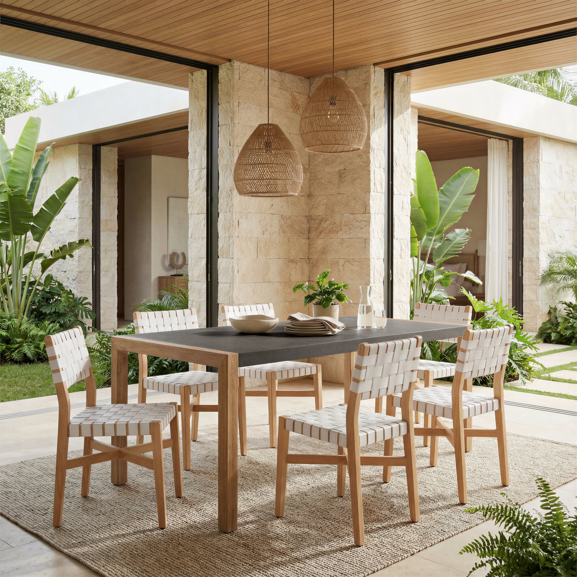 Kata Dining Table Gray