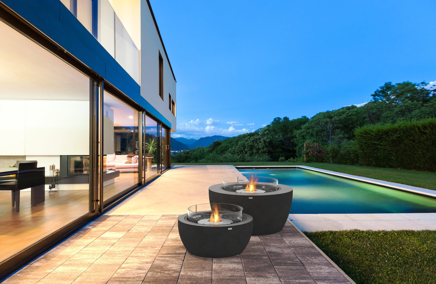 Pod 30 Fire Pit w/ Ethanol Burner