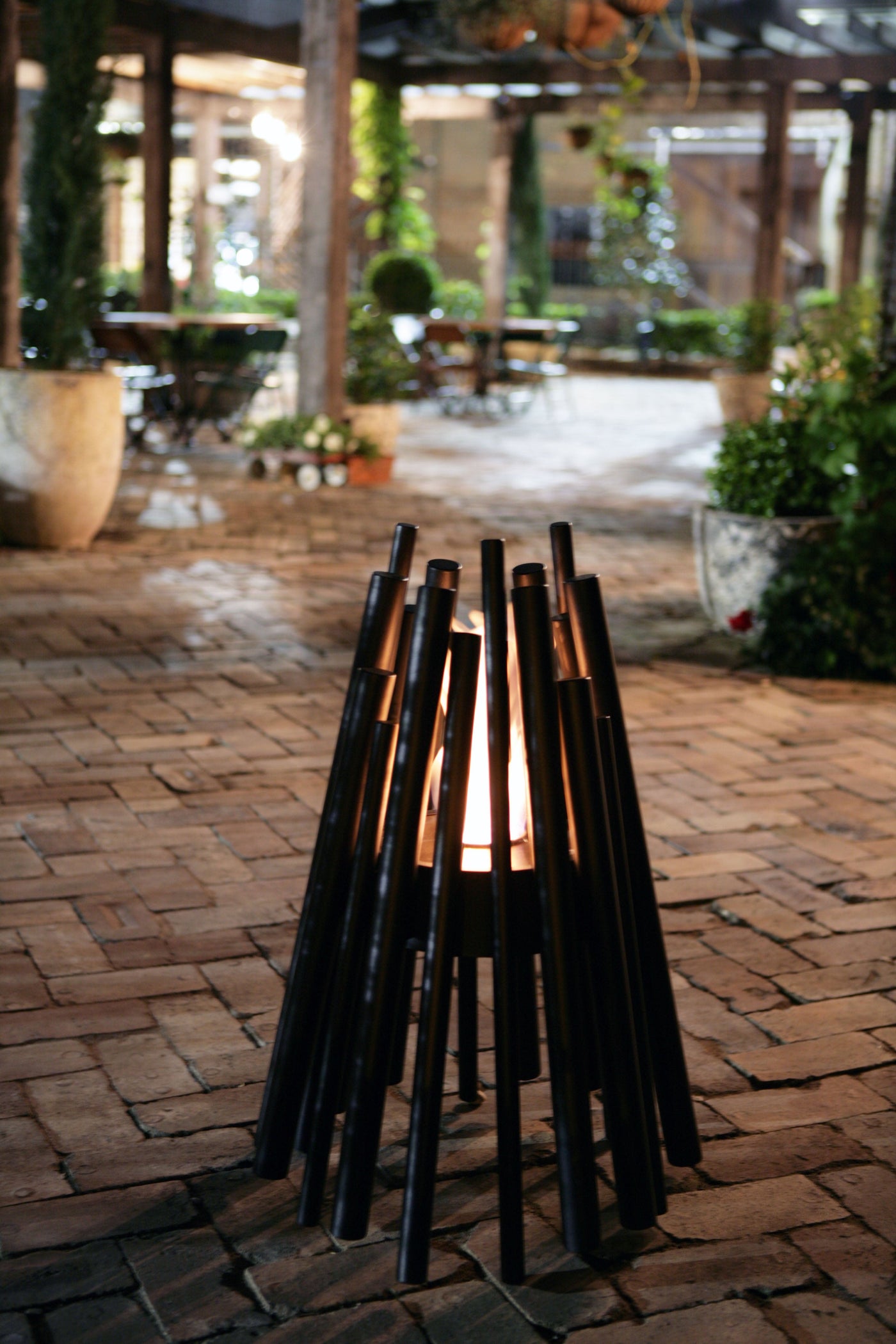 Stix Fire Pit w/ Ethanol Burner